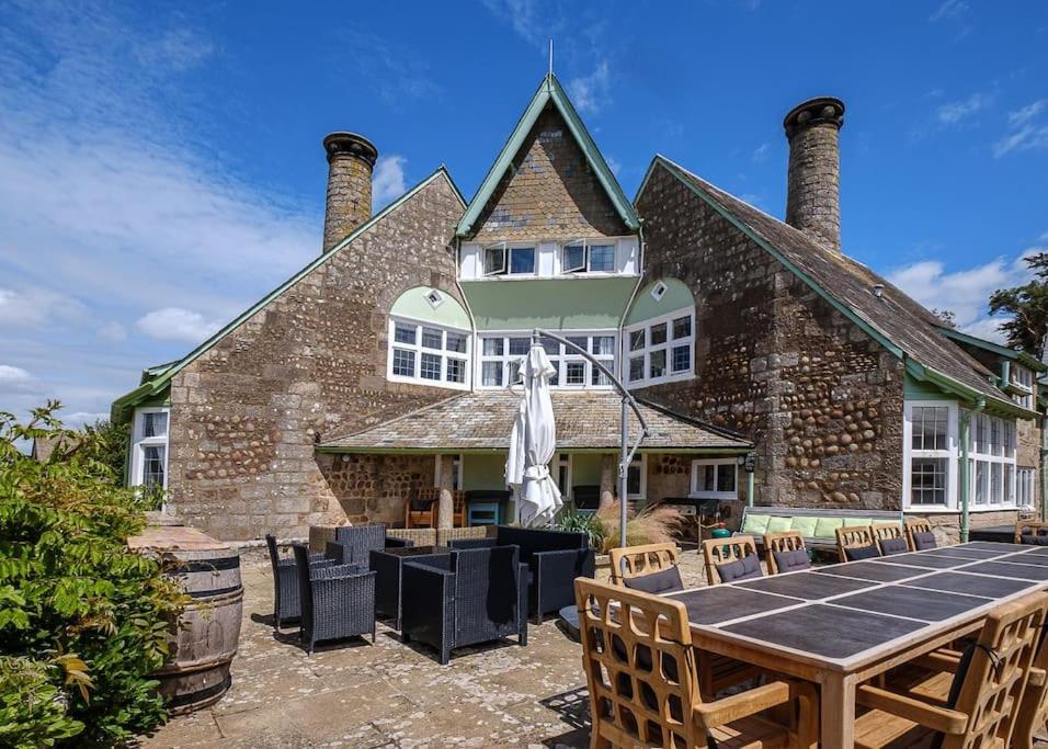 فيلا The Beach House-Devon- On The Beach- Sleeps 20 إاكسماوث المظهر الخارجي الصورة