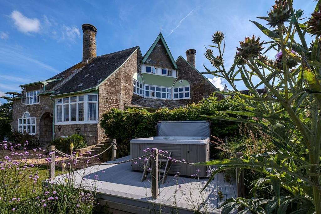 فيلا The Beach House-Devon- On The Beach- Sleeps 20 إاكسماوث المظهر الخارجي الصورة